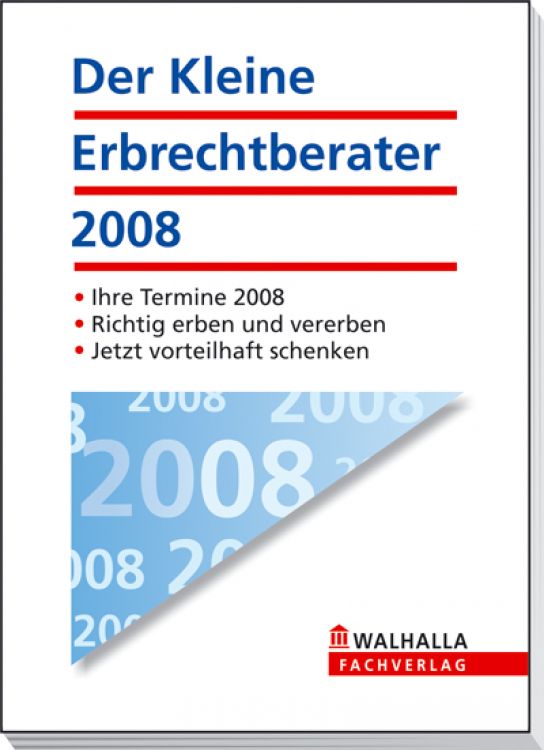 Walhala Fachverlag: Der kleine Erbrechtberater